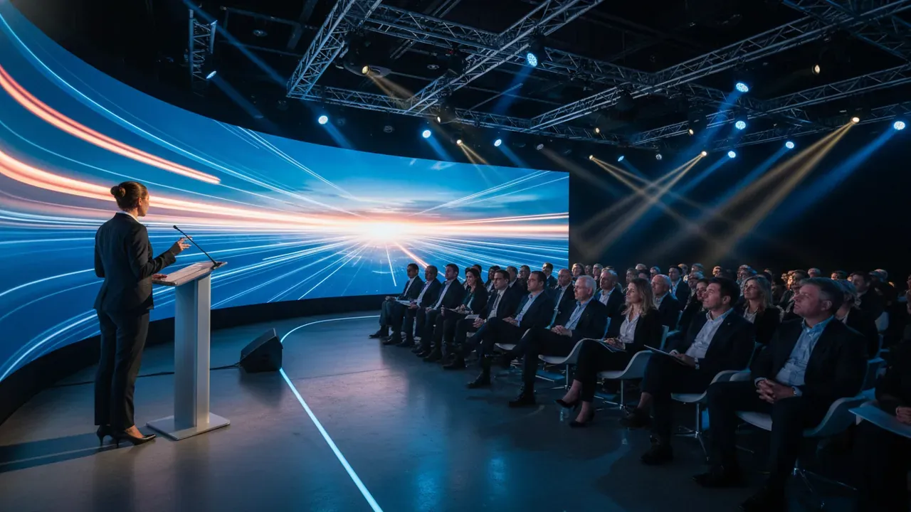 Top keynote speakers 2026 conference stage with business audience
