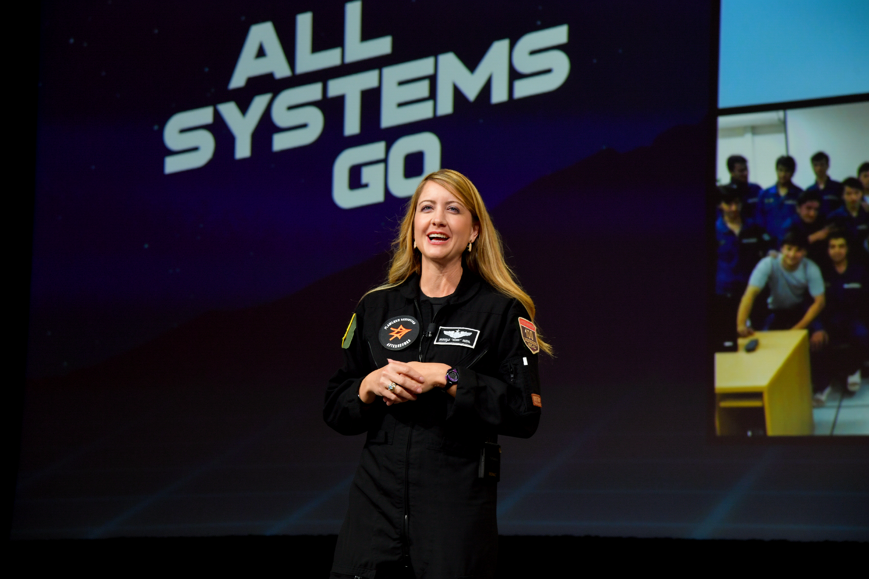 Afterburner pilot presenting the Flawless Execution framework